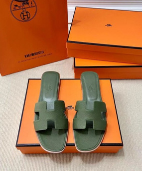 에르메스 올수공 오란 슬리퍼 샌들 앱송 40